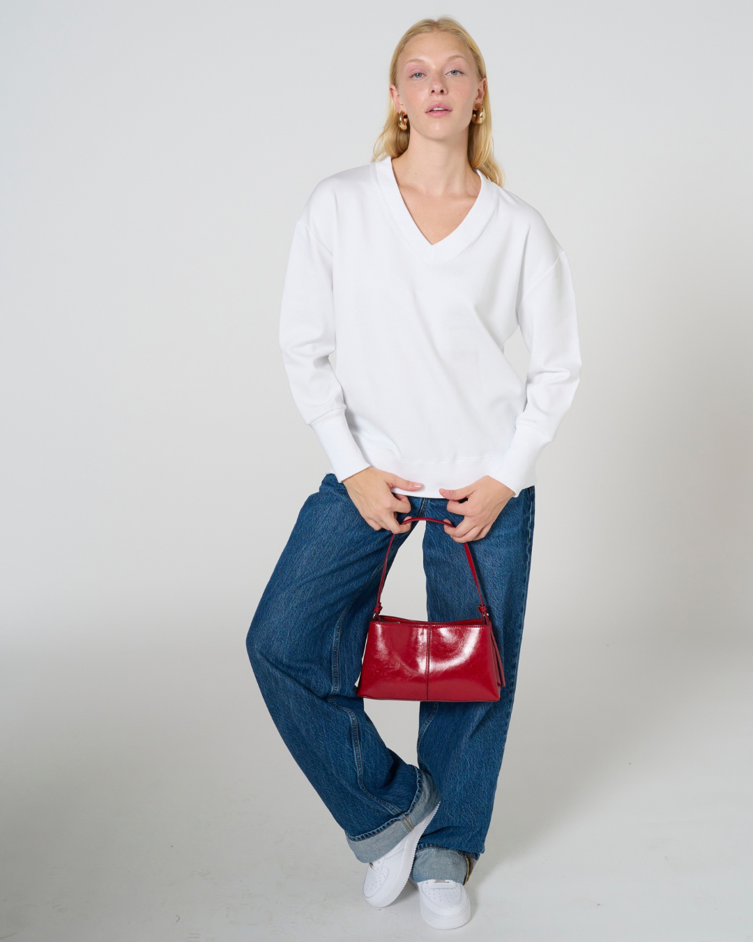 Maureen V-neck Top