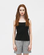 Navi square Neck Tank Top