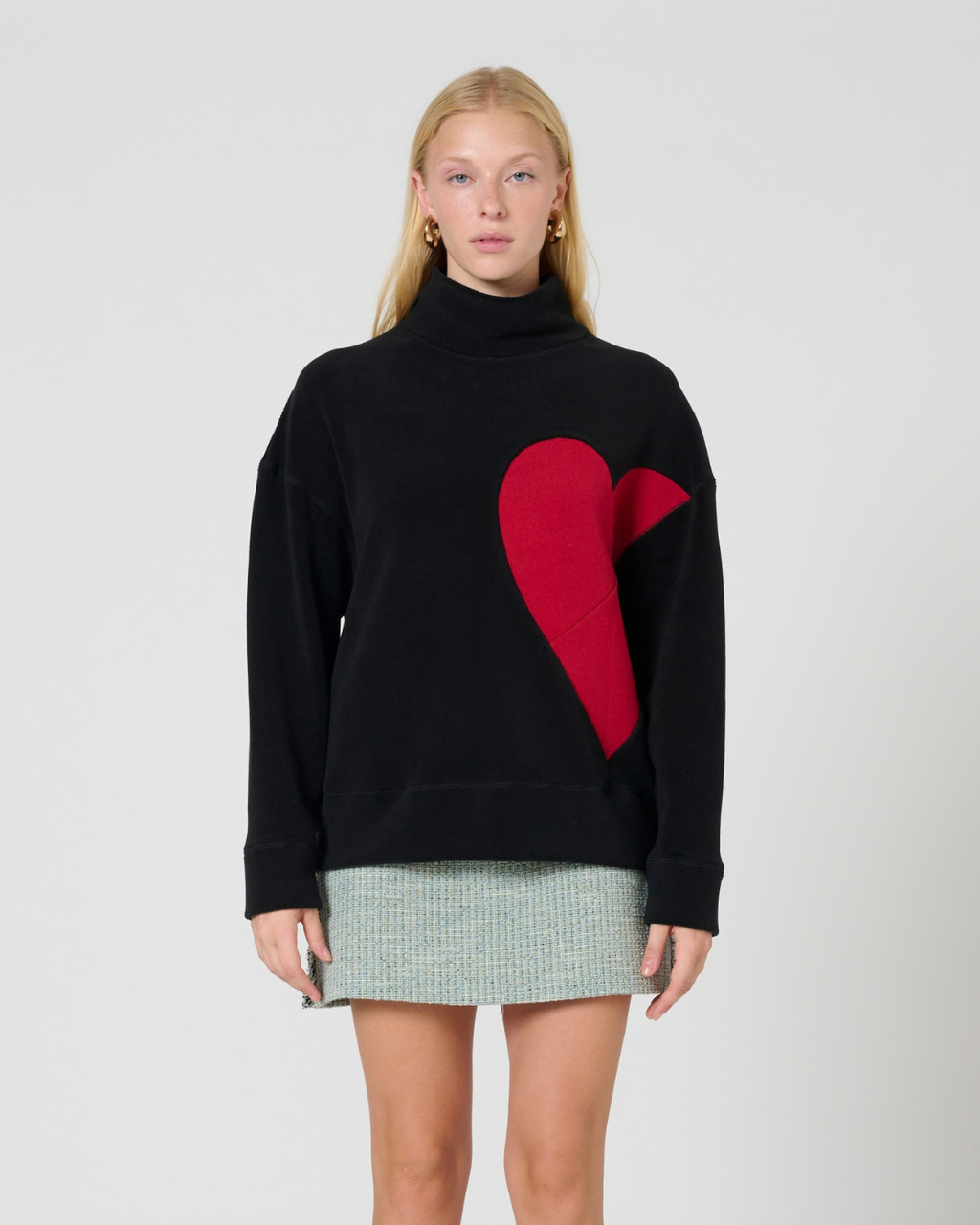 Nichi High neck sweatshirt