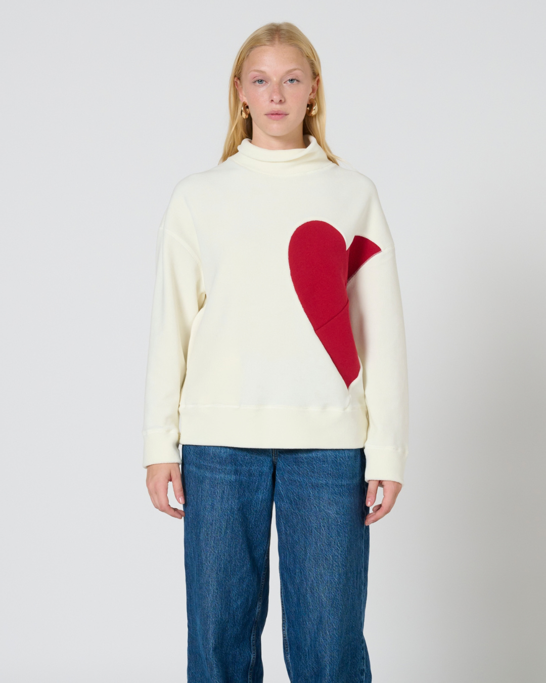 Nichi High neck sweatshirt