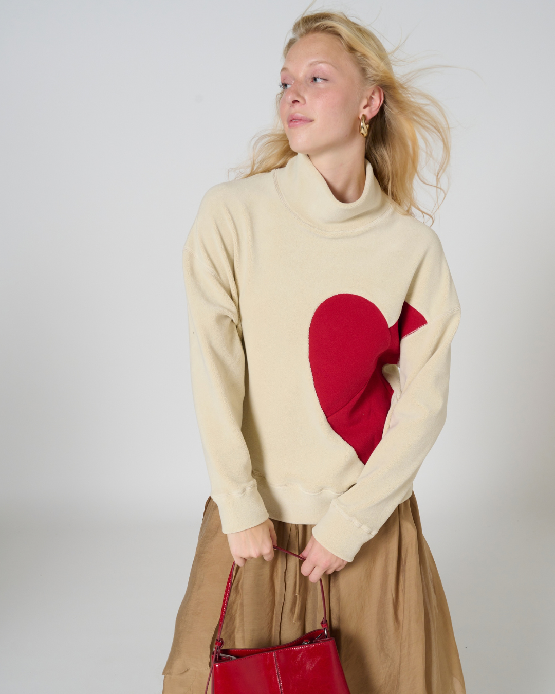 Nichi High neck sweatshirt