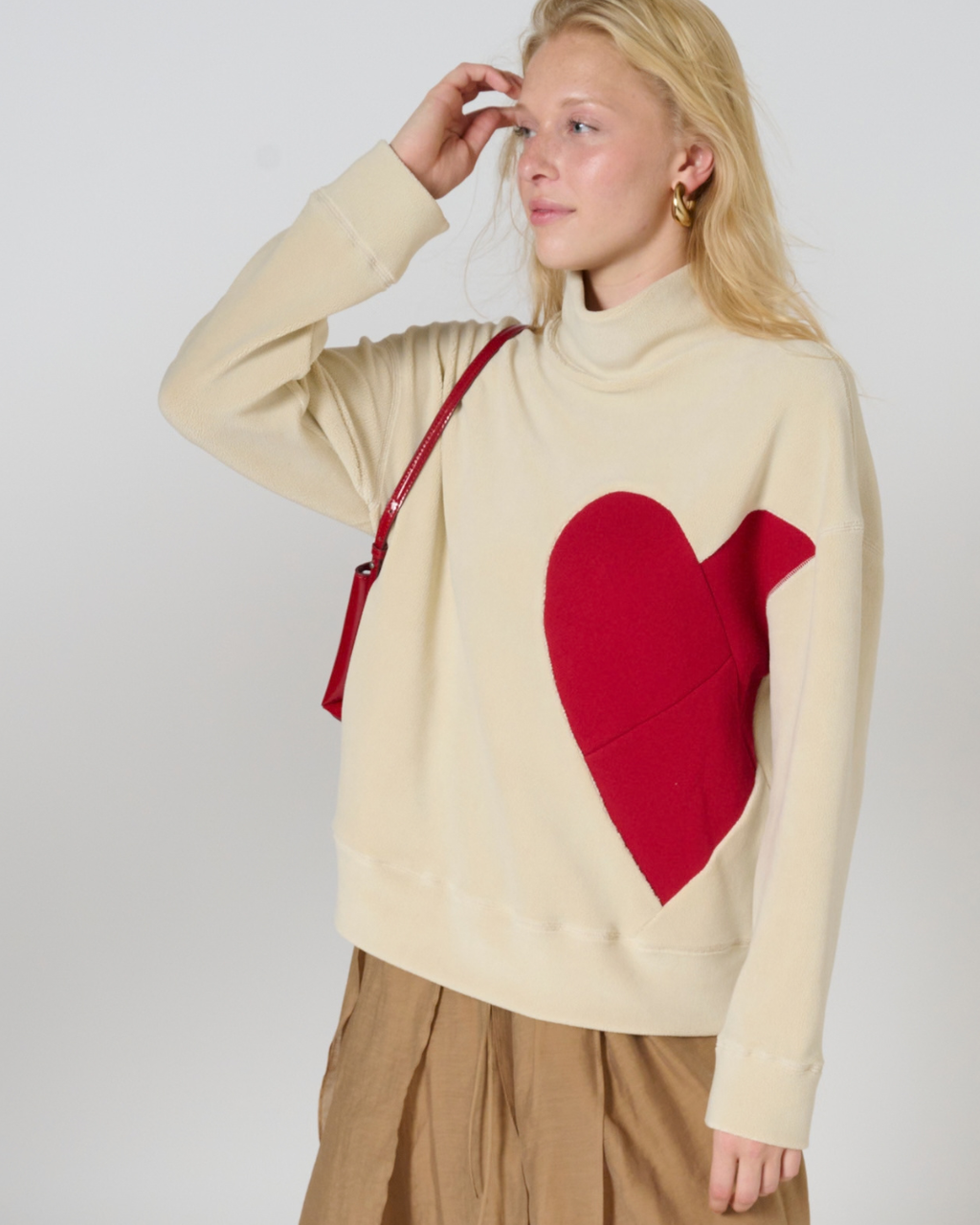 Nichi High neck sweatshirt