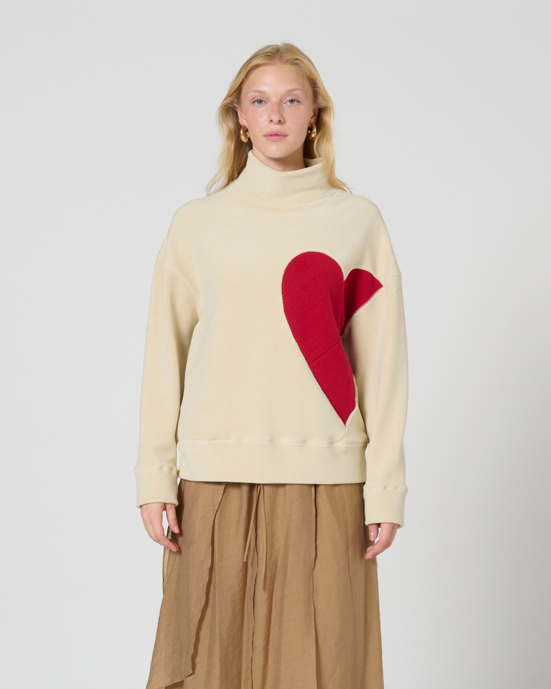 Nichi High neck sweatshirt