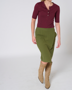 Noor wrap skirt