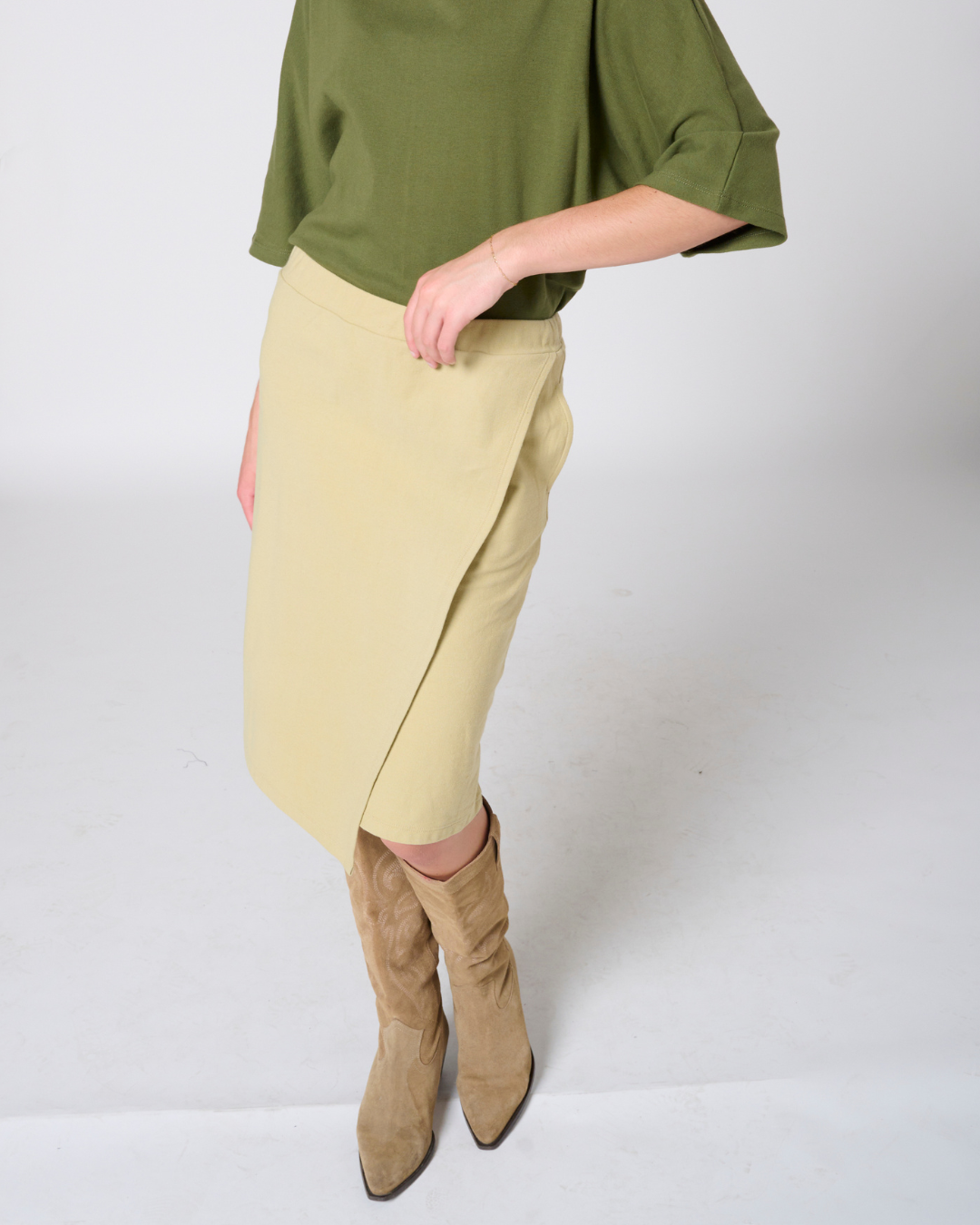 Noor wrap skirt