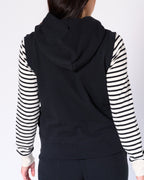 Chery sleeveless hoodie Top