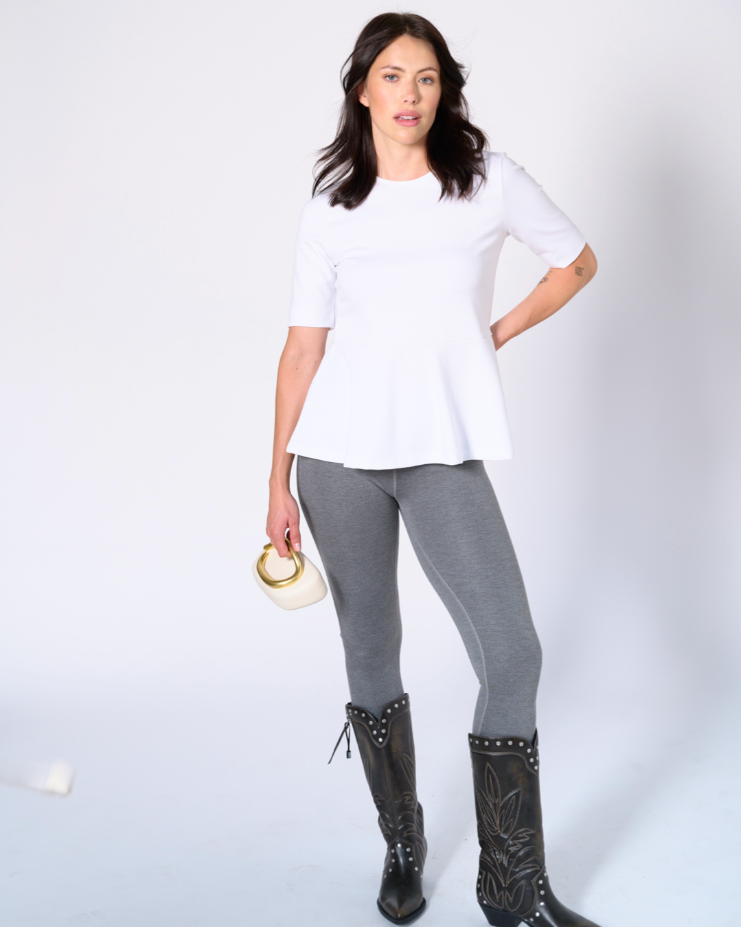 Lisa peplum Top