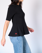 Lisa peplum Top
