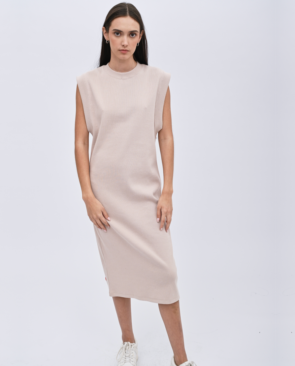 Wren drop sleeve midi dress