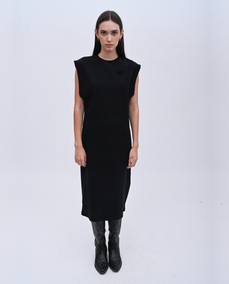 Wren drop sleeve midi dress