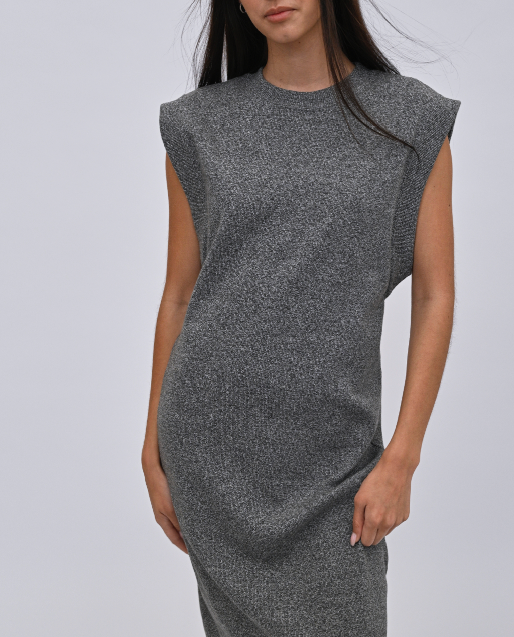 Wren drop sleeve midi dress