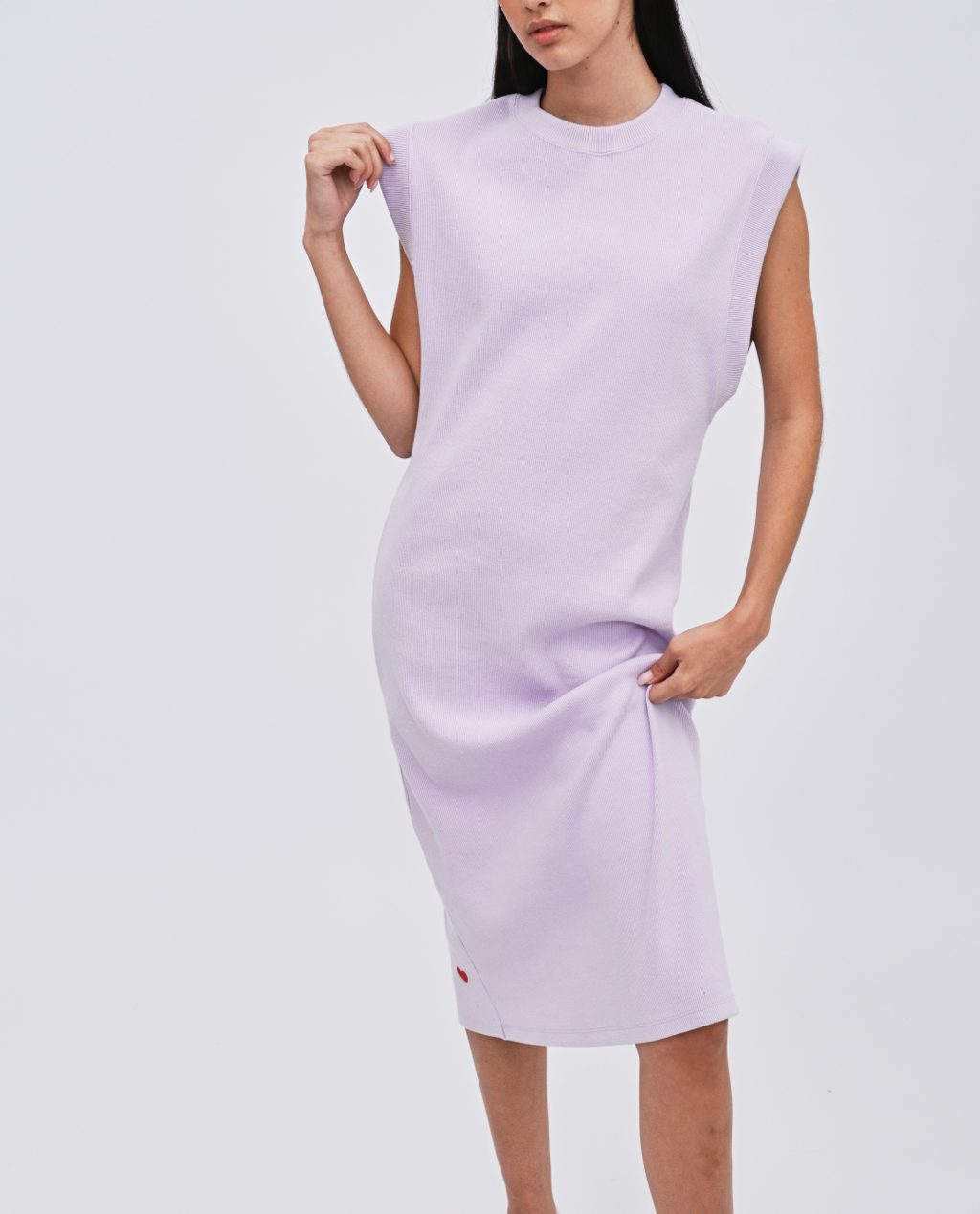 Wren drop sleeve midi dress