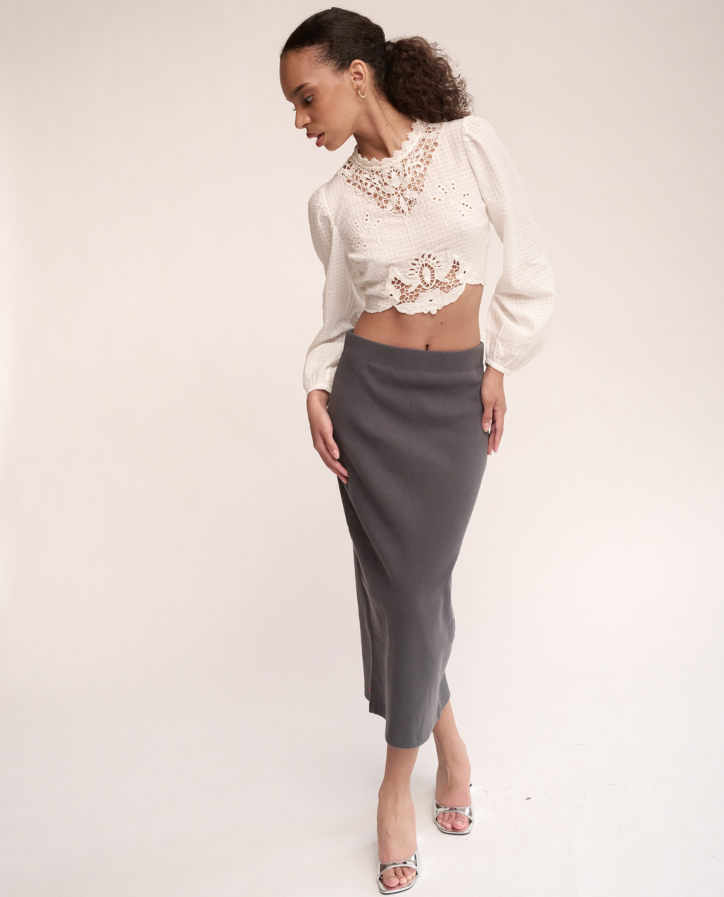 Robin midi skirt