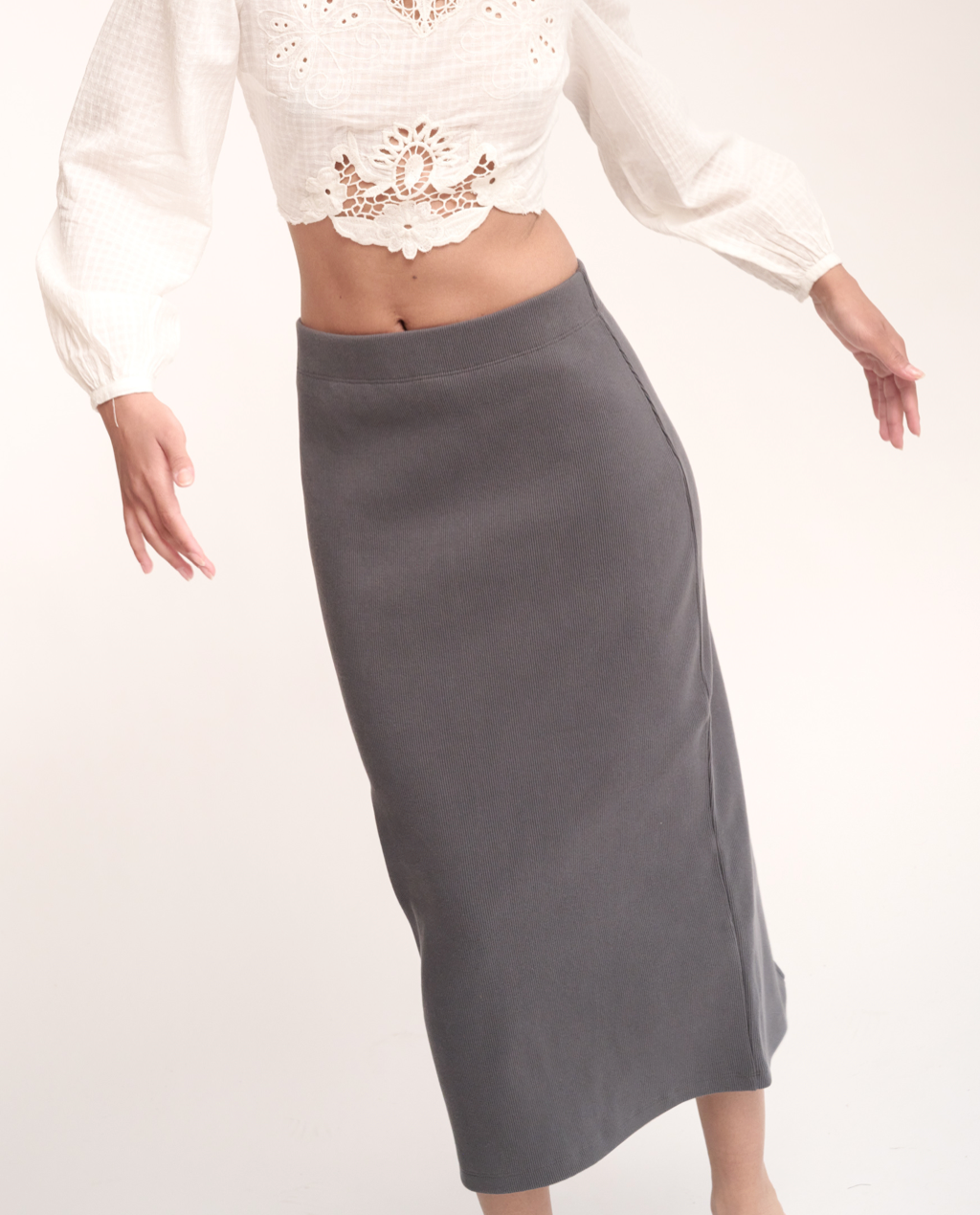Robin midi skirt