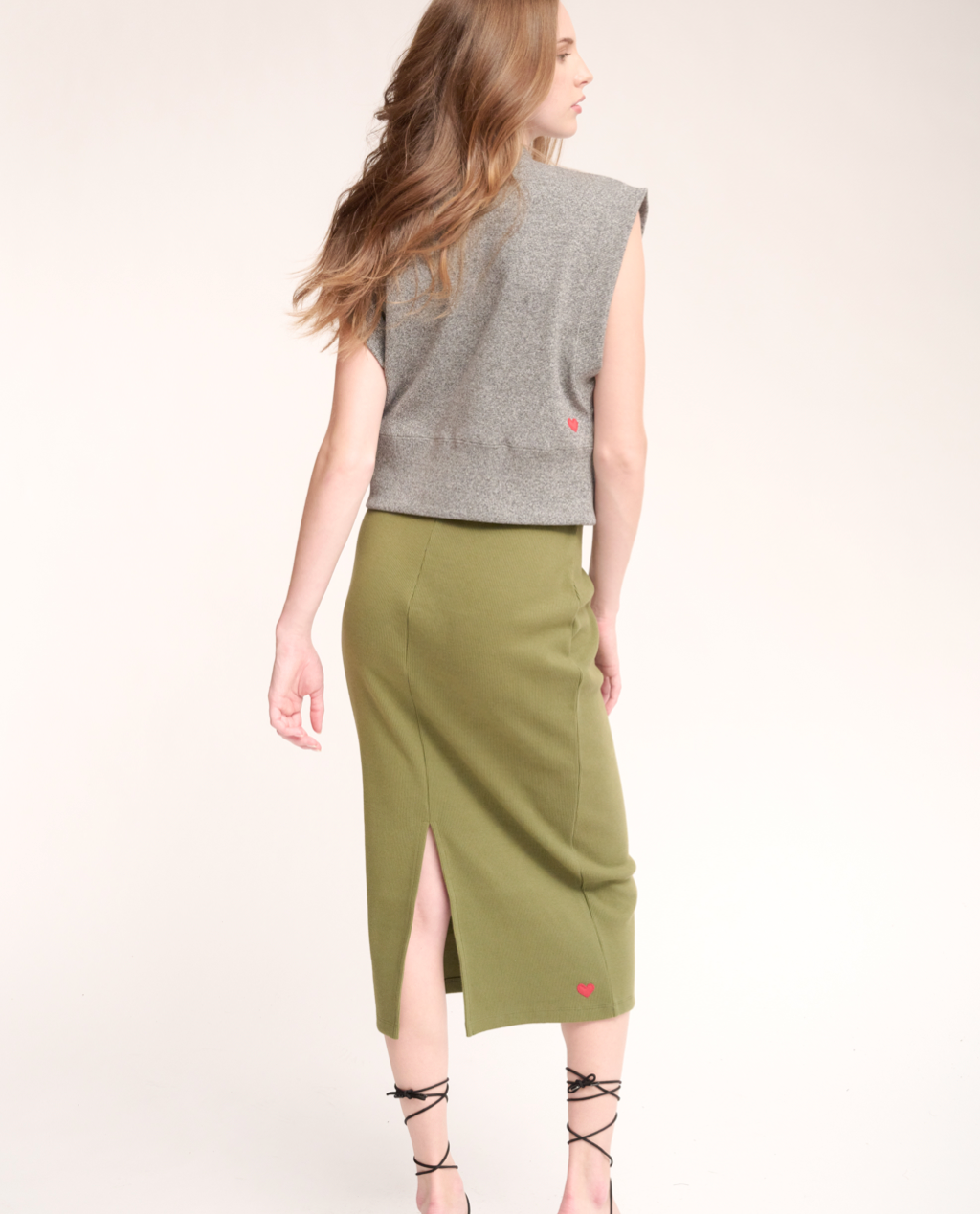 Robin midi skirt
