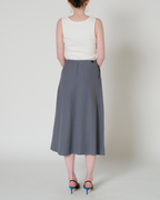 Rosalind column midi skirt