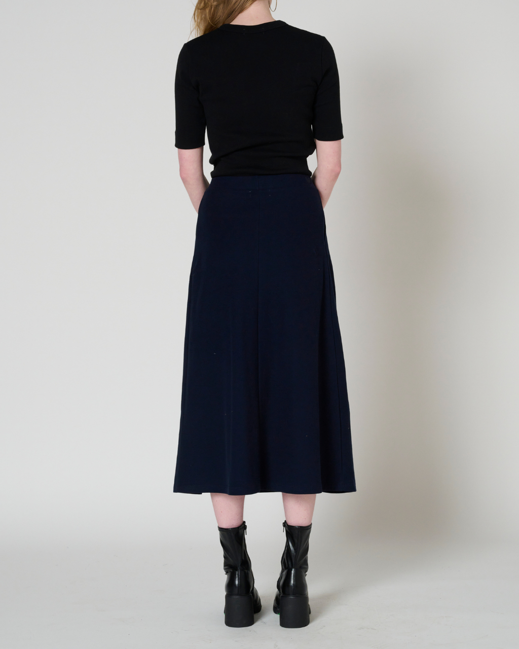 Rosalind column midi skirt