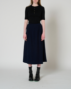 Rosalind column midi skirt