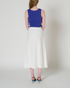 Rosalind column midi skirt