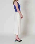 Rosalind column midi skirt