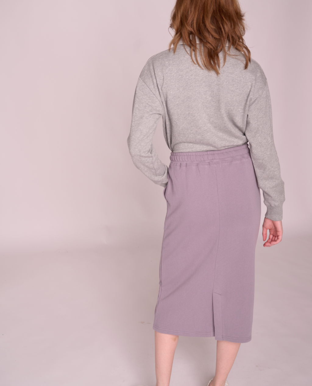 Rowan cozy midi skirt