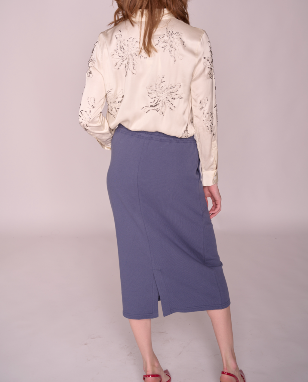 Rowan cozy midi skirt