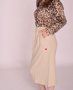 Rowan cozy midi skirt