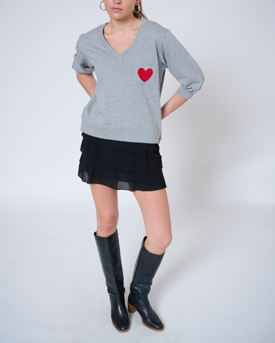 Anja V-neck sweatshirt