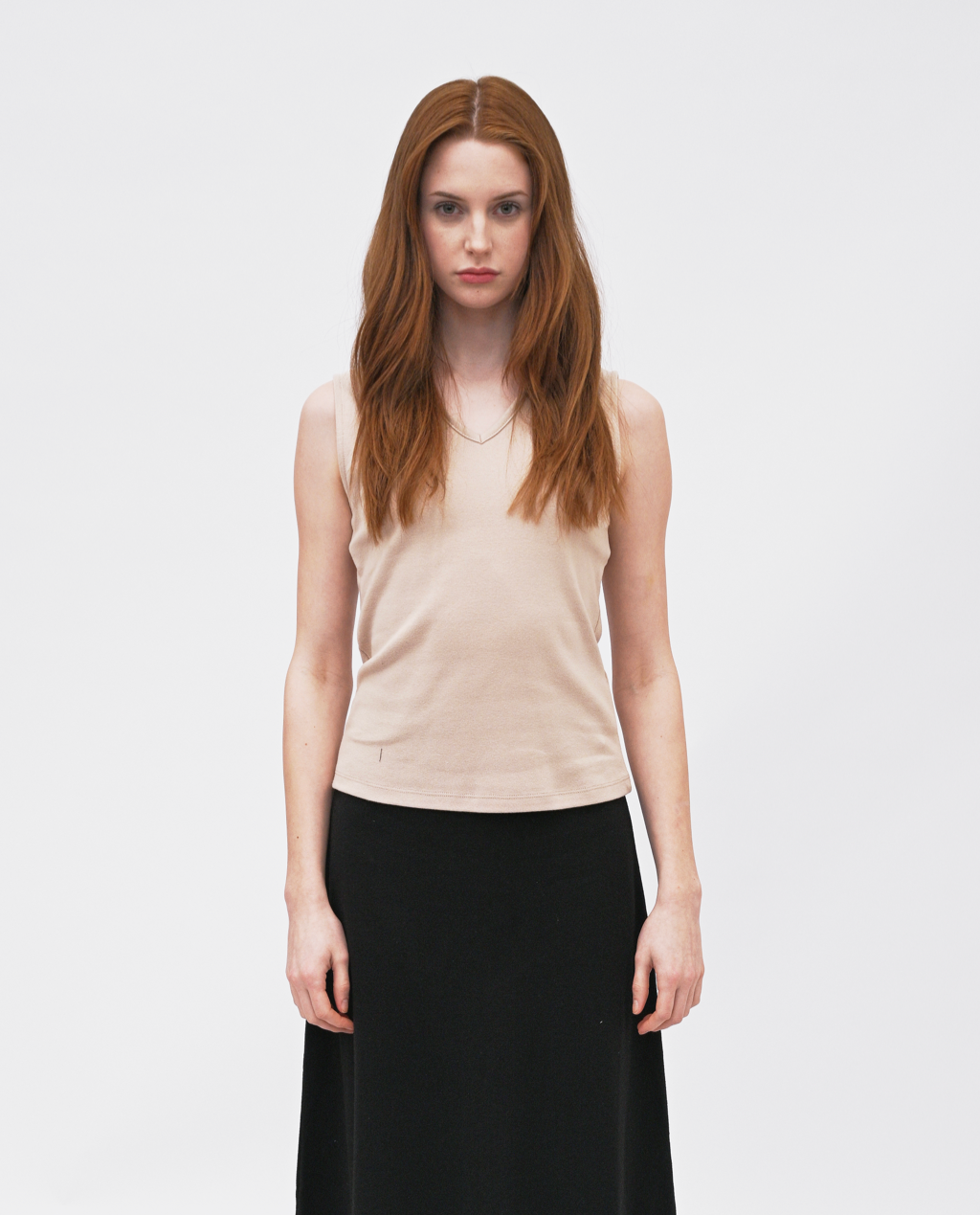 Sita sleeveless polo Top