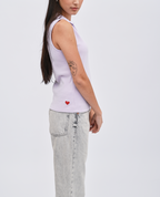 Sita sleeveless polo Top