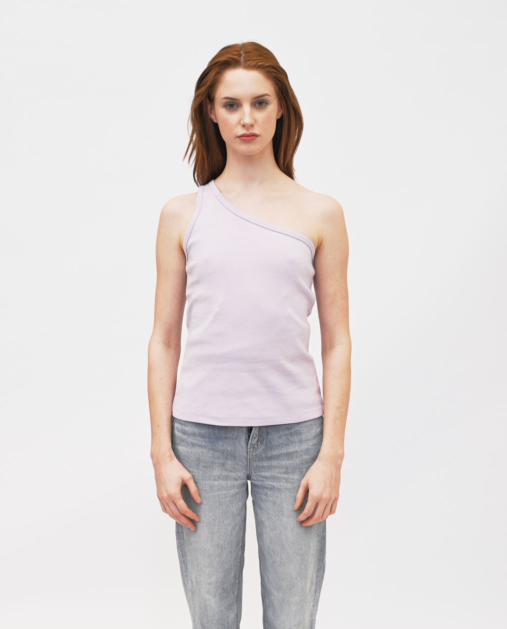 Suri one shoulder Tank Top