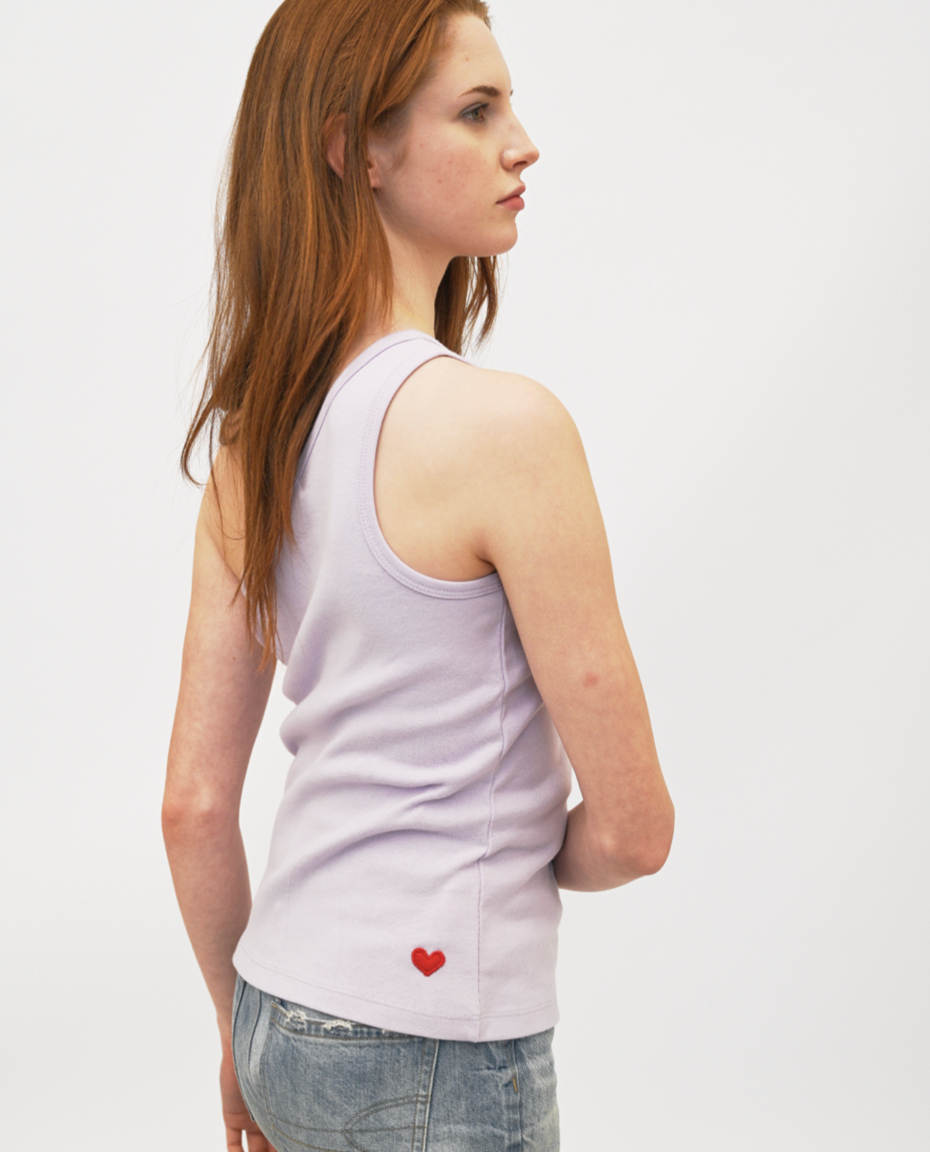 Suri one shoulder Tank Top