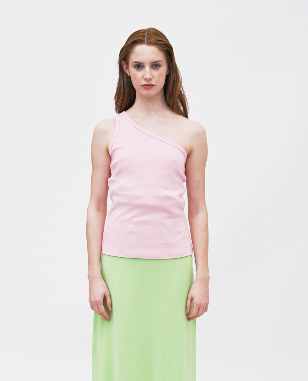 Suri one shoulder Tank Top