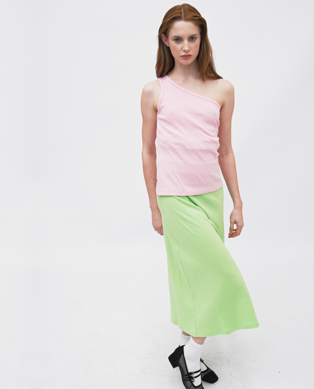 Suri one shoulder Tank Top