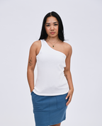 Suri one shoulder Tank Top