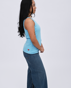 Suri one shoulder Tank Top