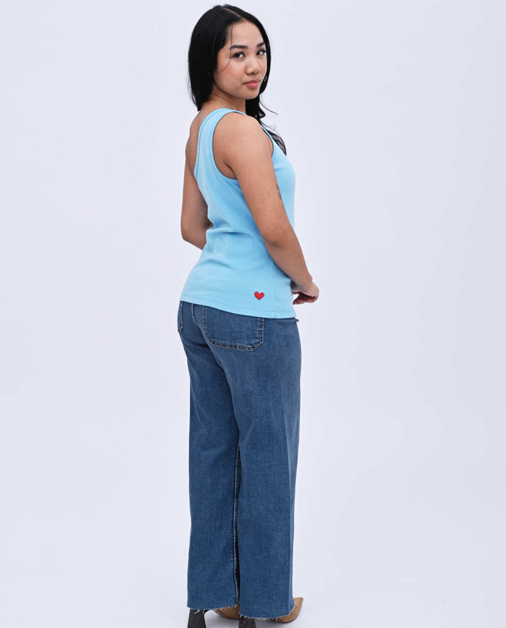 Suri one shoulder Tank Top