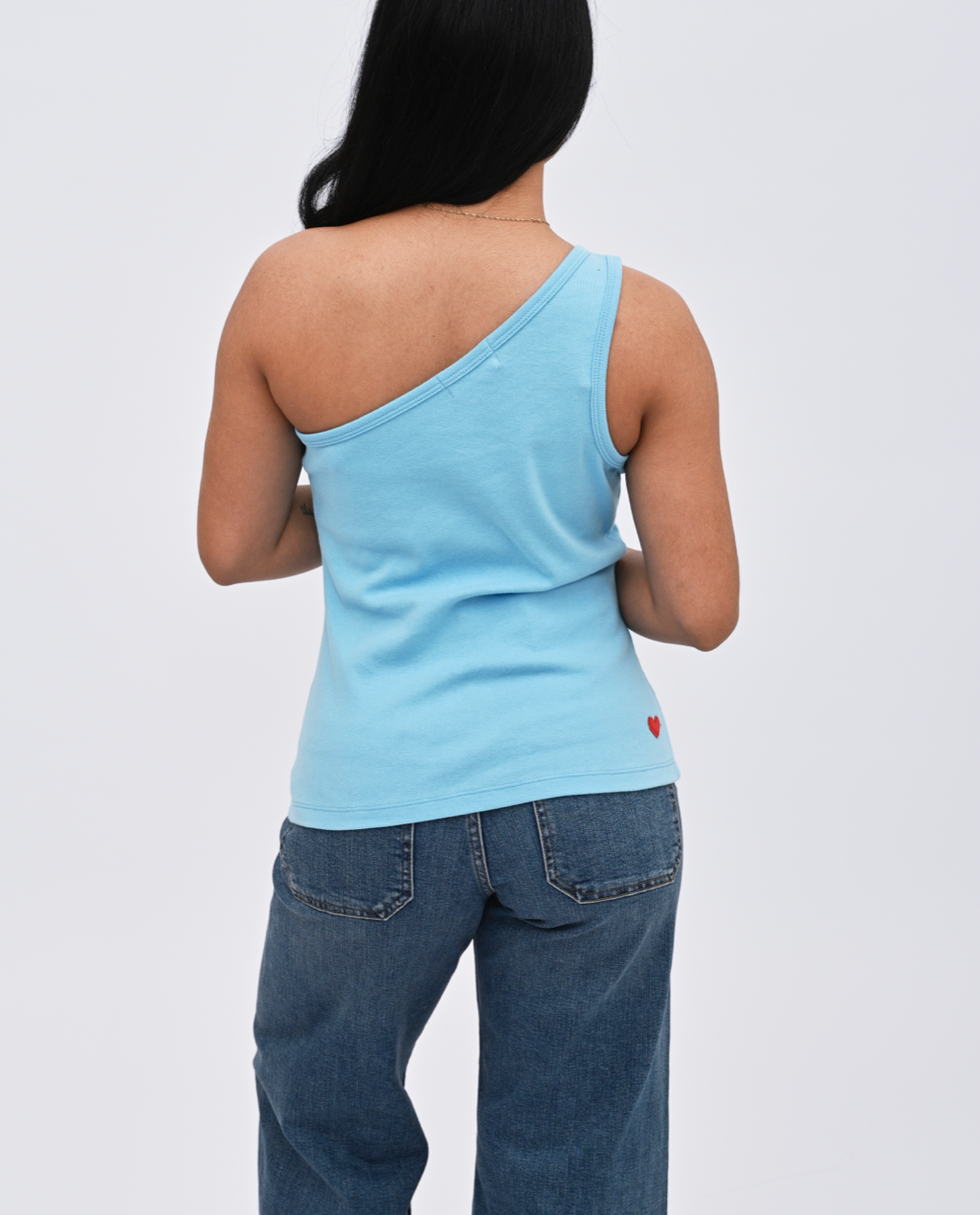 Suri one shoulder Tank Top