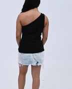 Suri one shoulder Tank Top