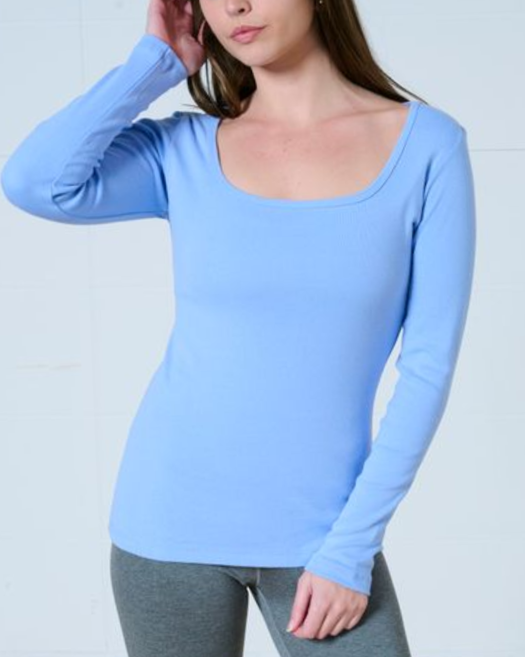 Taylor square neck Top