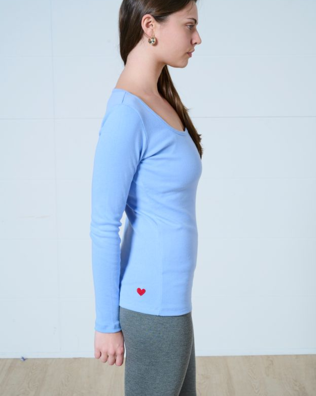 Taylor square neck Top