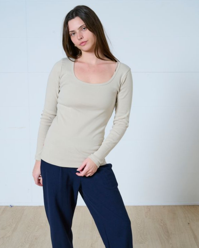 Taylor square neck Top