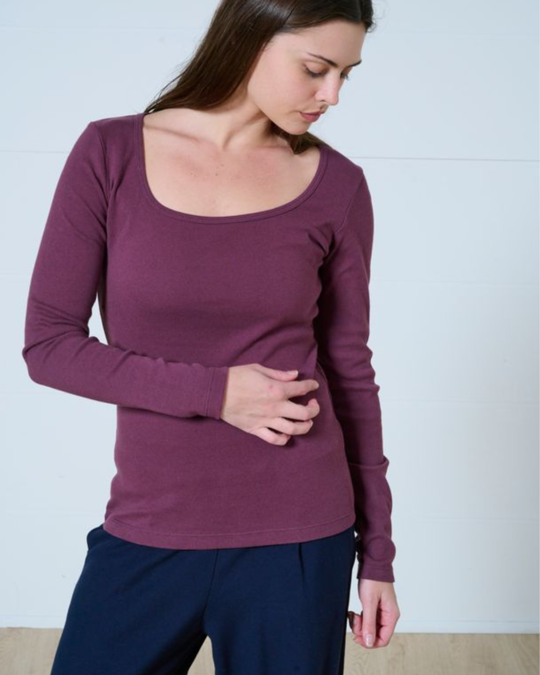 Taylor square neck Top