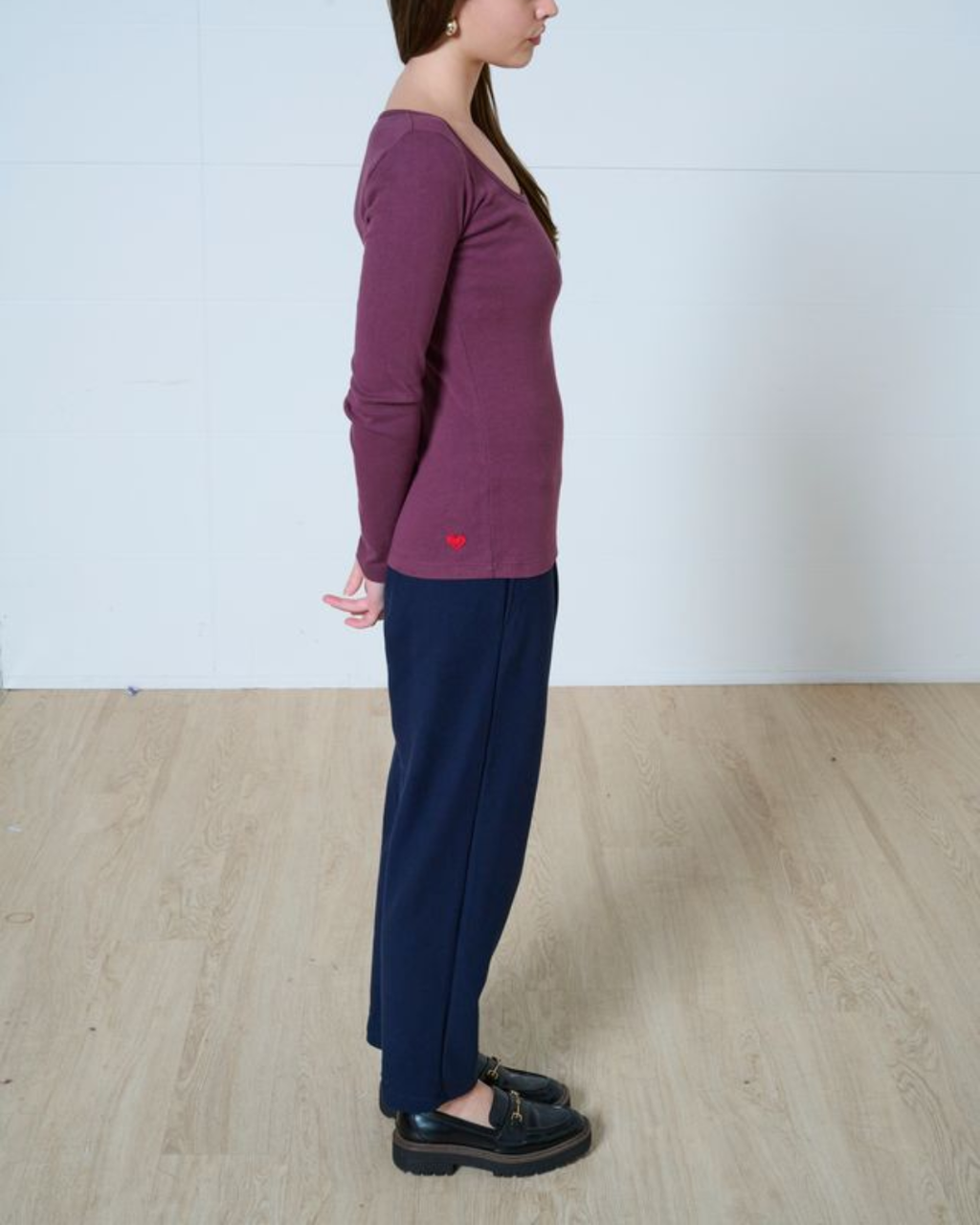 Taylor square neck Top