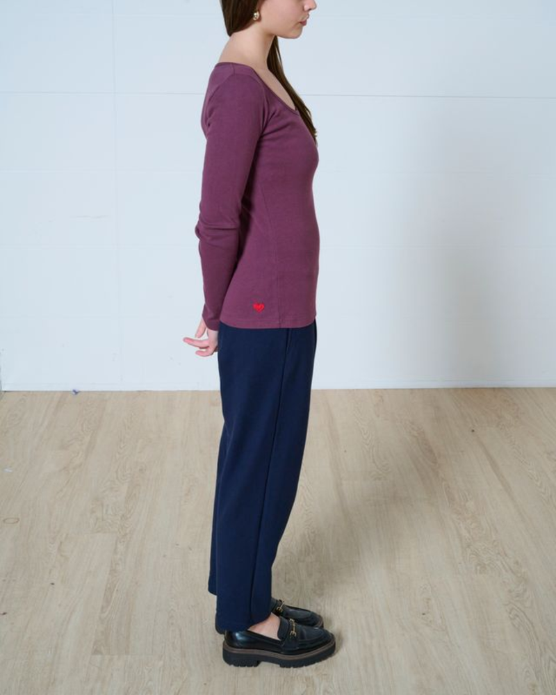 Taylor square neck Top