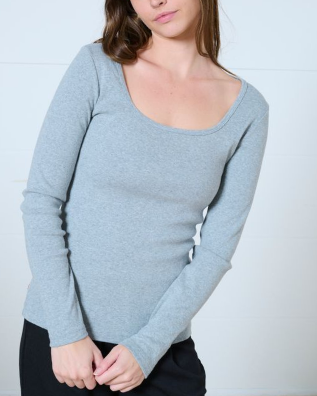 Taylor square neck Top