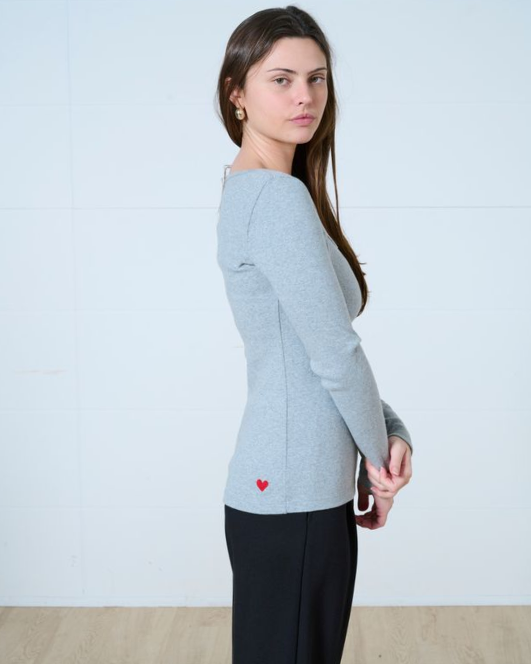 Taylor square neck Top