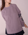 Una Slit sweatshirt