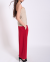 Asia Pleated wide-leg pants