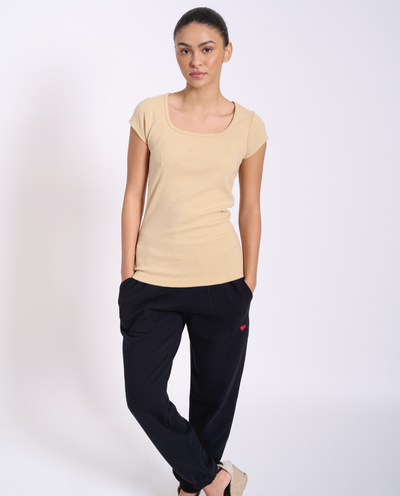 Charity square neck top